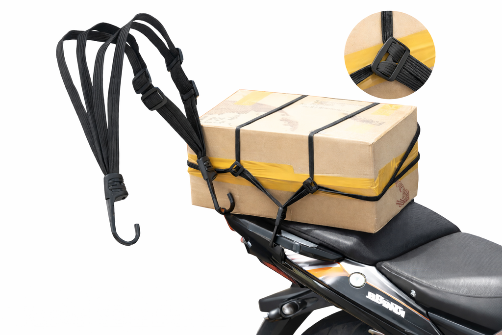 Elastic Bike Parcel Holder Net Belt